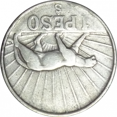 URUGUAY - 1942 - 1 Peso - Obverse