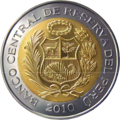 PERU - 2010 - 5 Nuevos Soles - Obverse