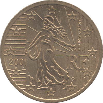 FRANCE - 2001 - 50 Cent - Obverse