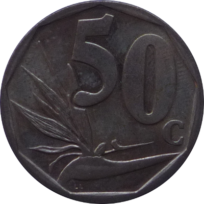 SOUTH AFRICA - 2006 - 50 Cents - Obverse